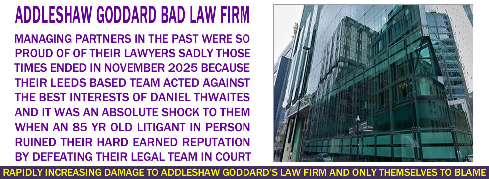 Addleshaw Goddard Plagued Law Firm